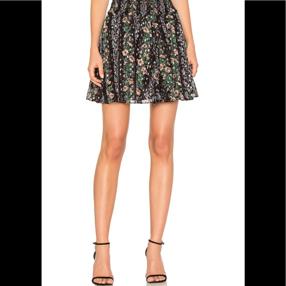 Needle & Thread Dresses & Skirts - needle & thread floral stripe skirt